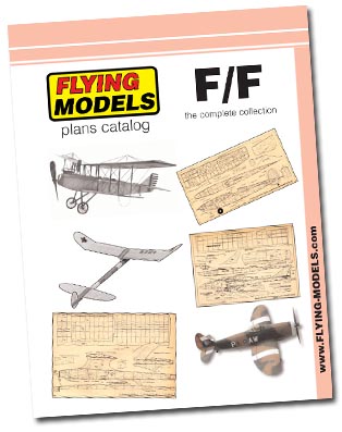 Flying Models Freeflight Plans Catalog