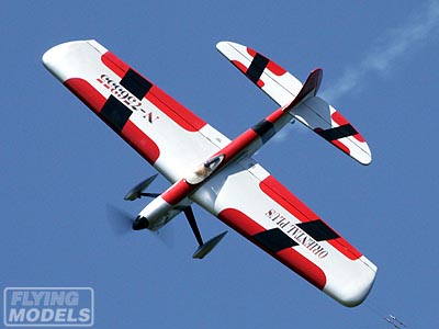 Nearly indiscernible from full-scale, Howard Davidson’s enormous 157-inch Cessna takes to uncertain skies. Check out how successfully Warbirds over Oklahoma 2010 went off despite the bleak weather with many beautiful scale models. 